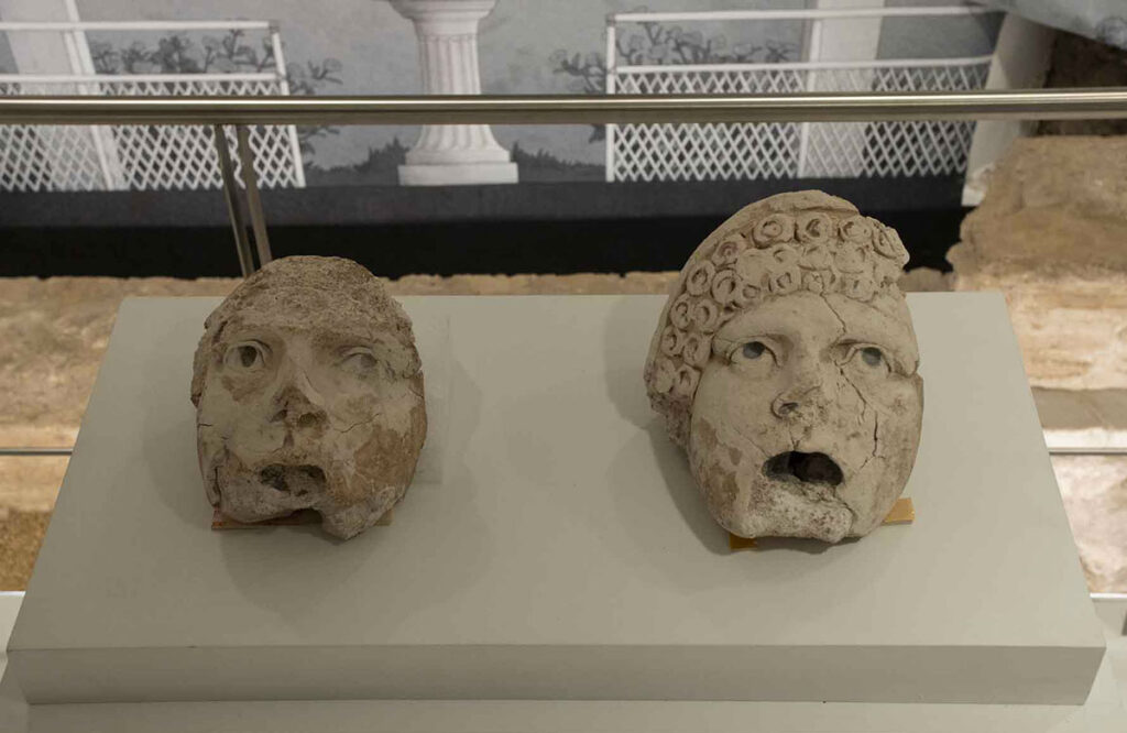 Museo Ninfeo, maschere