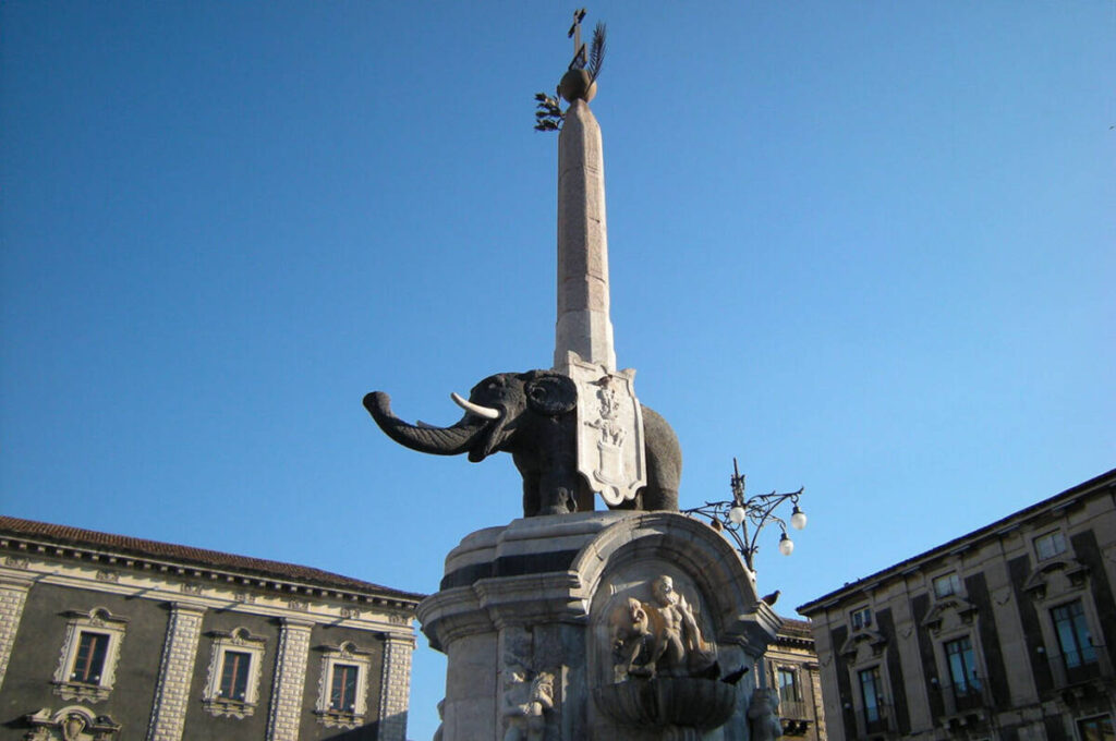 Catania Fontana dell'Elefante
